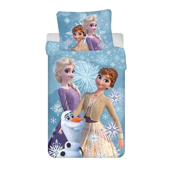 Frozen Cotton Snowflake Duvet Cover Set