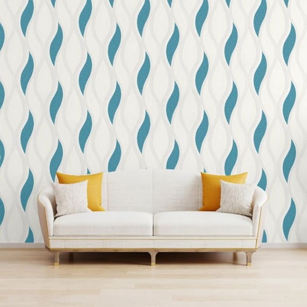 Direct Wallpapers Aalto Kuvioitu Tapetti