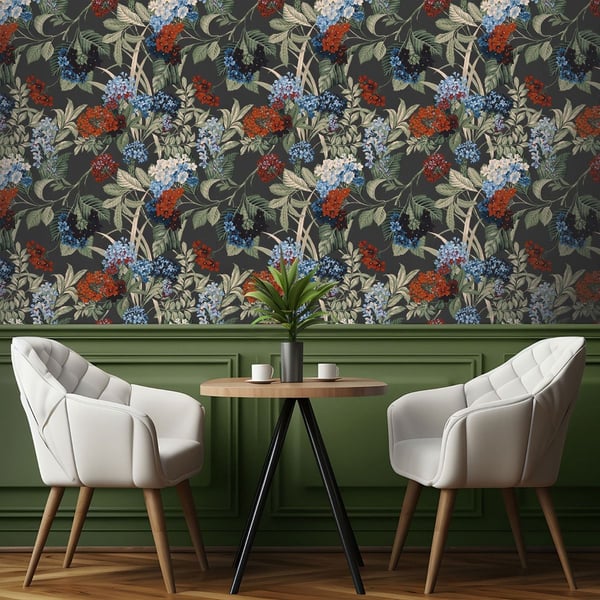 Belgravia Misaki Floral Wallpaper
