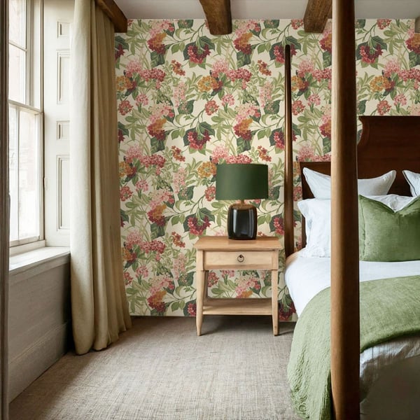 Belgravia Misaki Floral Wallpaper