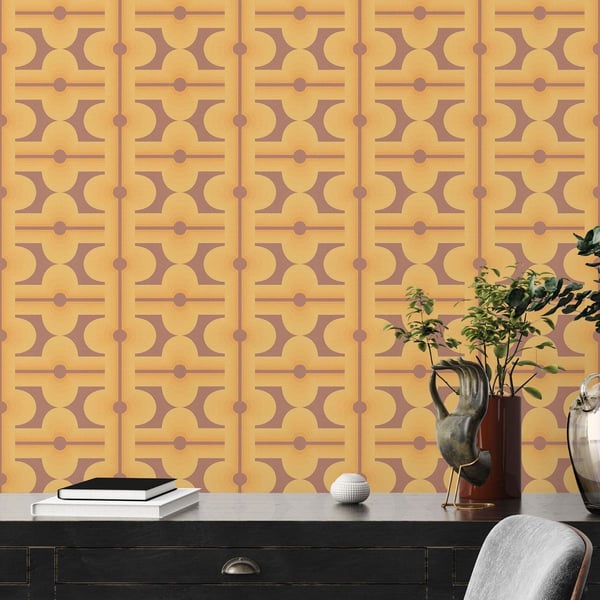 AS Creation Retro Diamond Geo Textured Wallpaper
