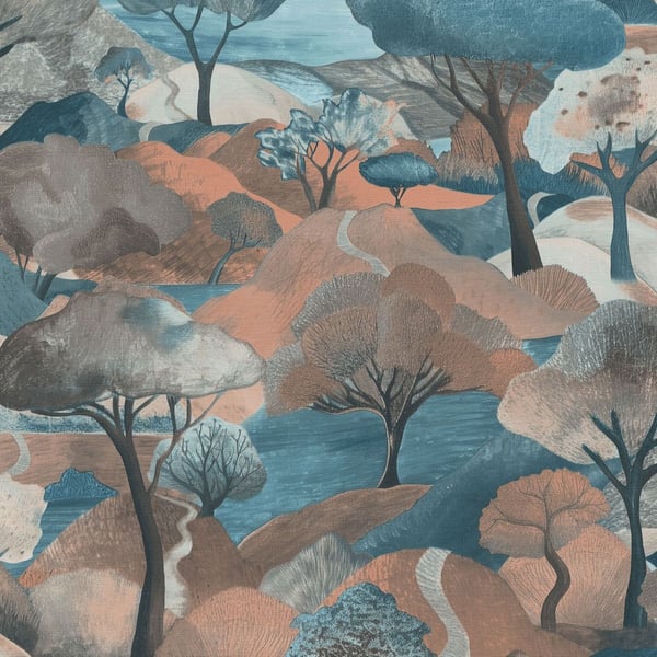 Erismann Gentle Landscape Vinyl Textured Wallpaper
