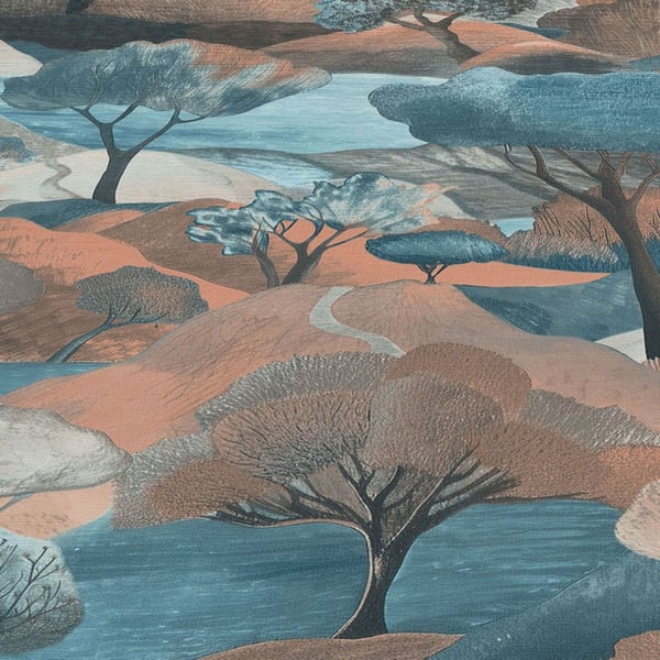 Erismann Gentle Landscape Vinyl Textured Wallpaper
