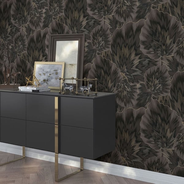 Erismann Bliss Floral Vinyl Textured Wallpaper
