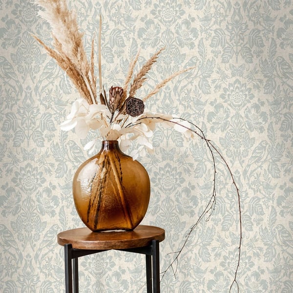 Holden Décor Hawthorn Meadow Blown Vinyl Textured Wallpaper