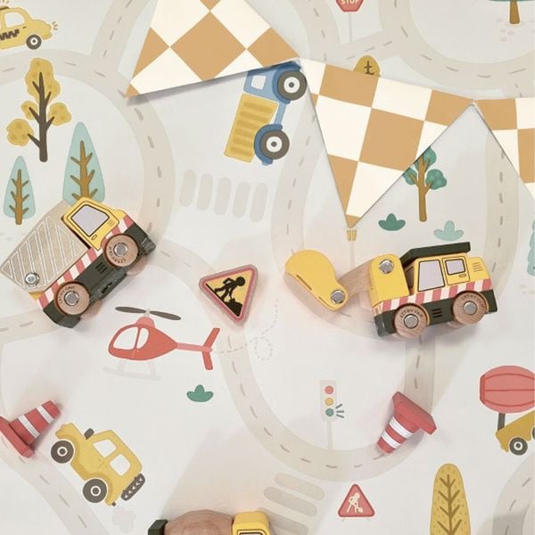 Holden Décor Roundabout Road -kuvioitu tapetti