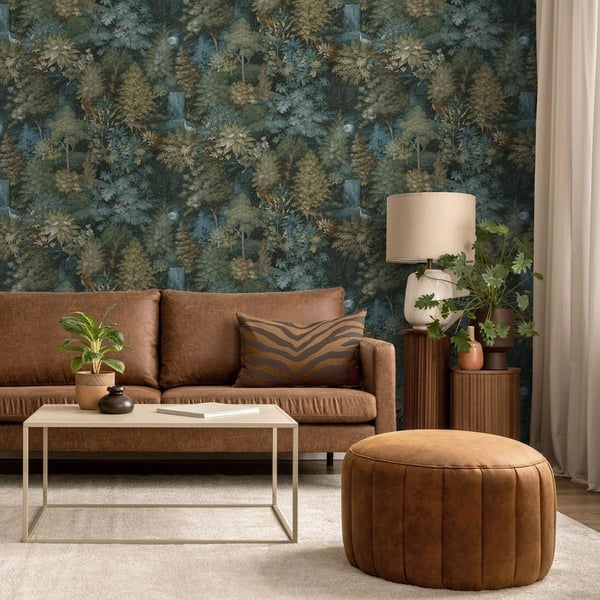 Holden Décor Midnight Woods Wallpaper