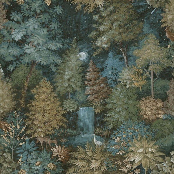Holden Décor Midnight Woods Wallpaper