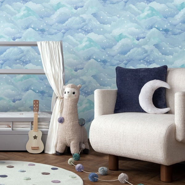 Holden Décor Dreamland kuvioitu tapetti