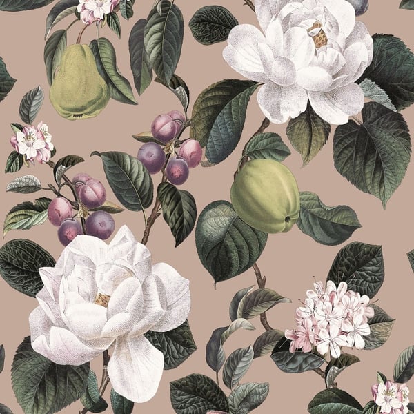 Holden Décor Pyrus Floral Wallpaper Holden Décor Pyrus Floral Wallpaper