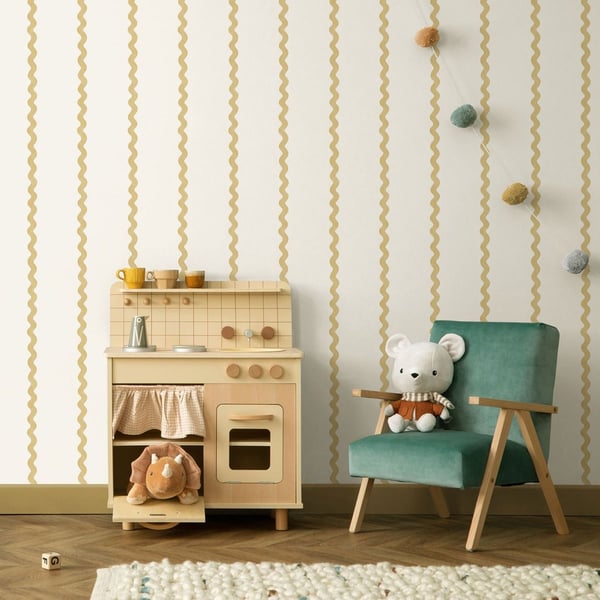 Holden Décor Do The Wiggle Stripe Wallpaper