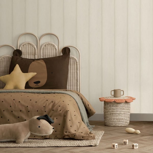 Holden Décor Tongue & Groove Textured Wallpaper