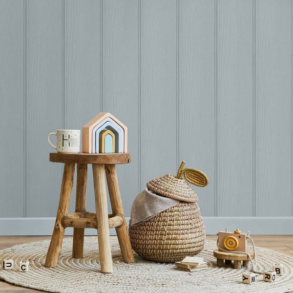 Holden Décor Tongue & Groove Textured Wallpaper