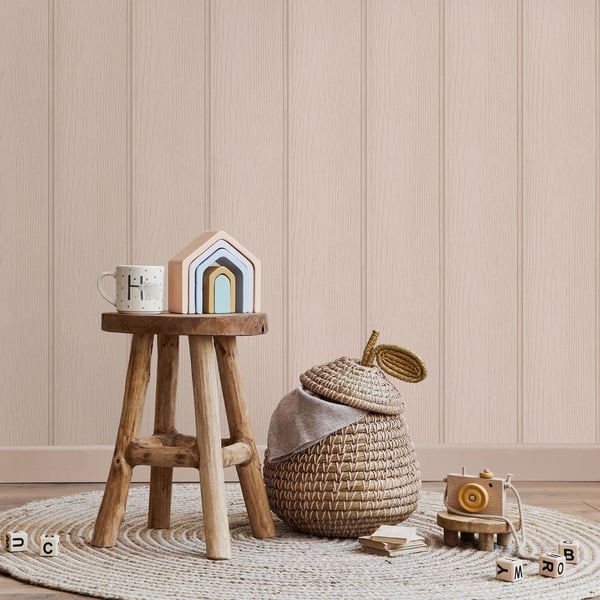 Holden Décor Tongue & Groove Textured Wallpaper