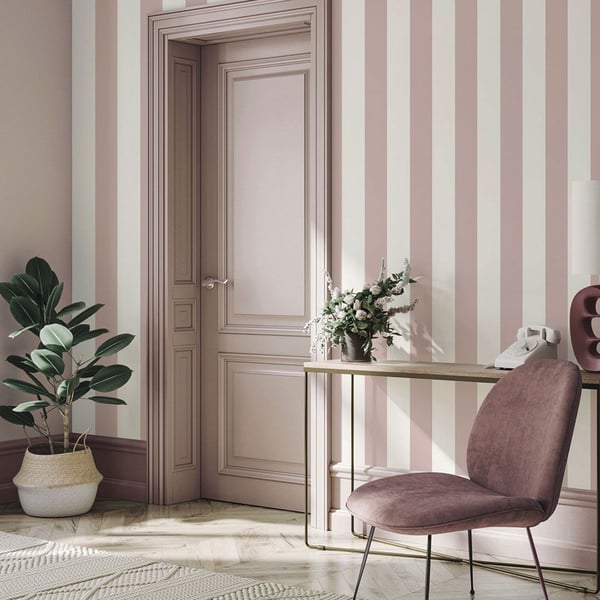 World Of Wallpaper Regency Stripe Wallpaper