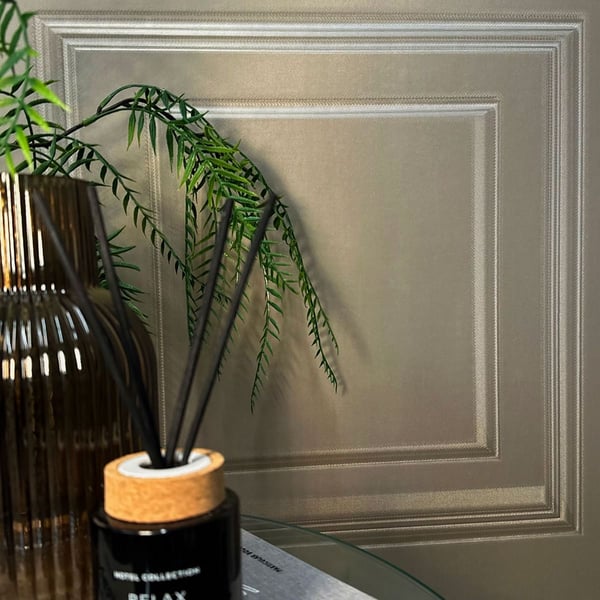 Belgravia Amara Panel Heavyweight Textured Wallpaper