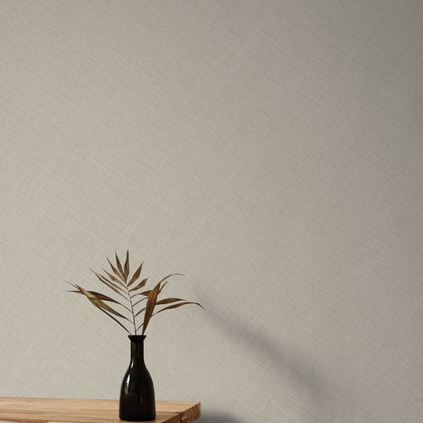 Grandeco Little Dreamers Plain Linen Textured Wallpaper