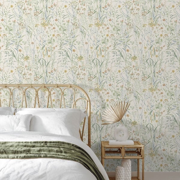 Grandeco Summer Meadow Floral Wallpaper