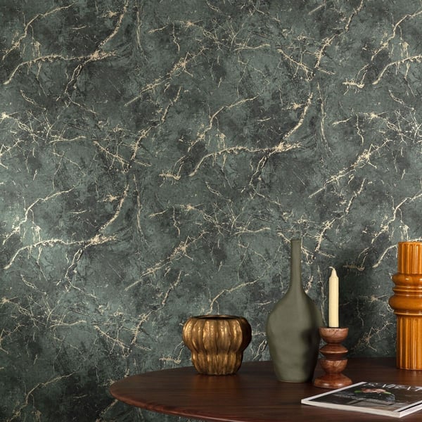 Grandeco Thasoss Vinyl Textured Wallpaper