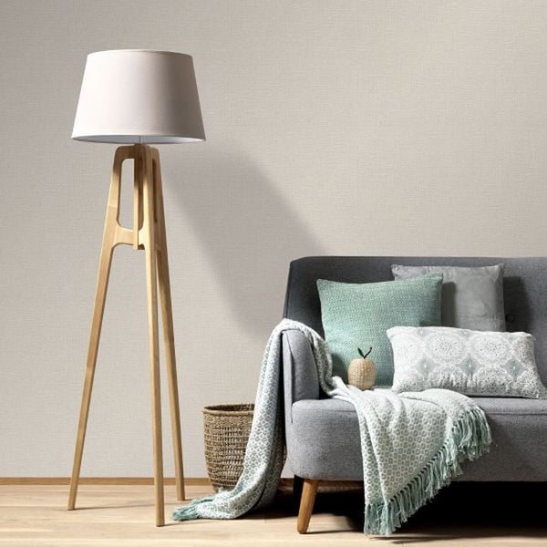 Erismann Dolce Linen Vinyl Textured Wallpaper