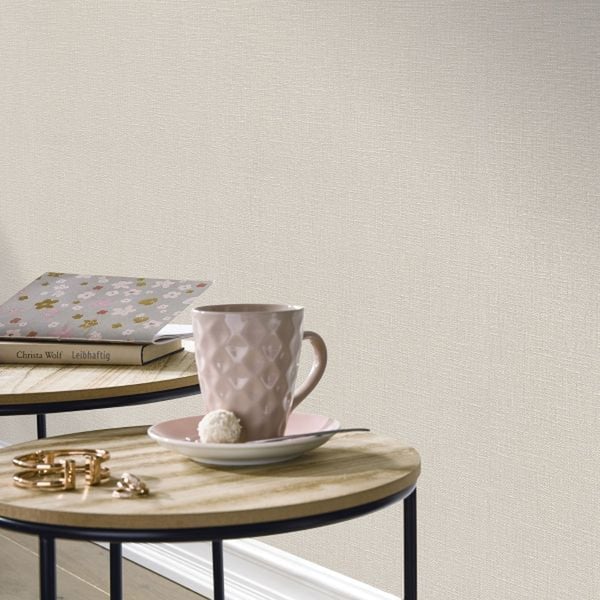 Erismann Dolce Linen Vinyl Textured Wallpaper