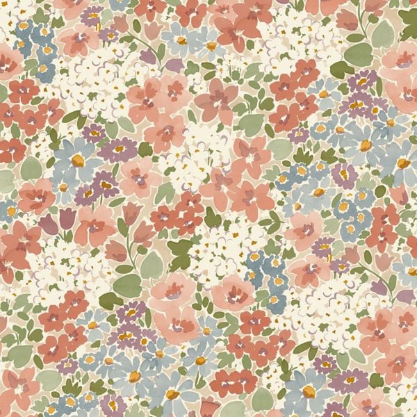 Grandeco Ditsy Floral Textured Wallpaper