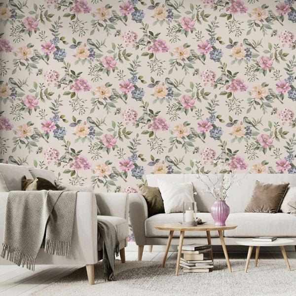 Holden Décor Garden Bird -tapetti