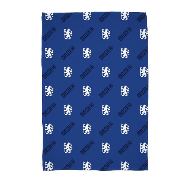 Chelsea FC Fleece Geometric Blanket