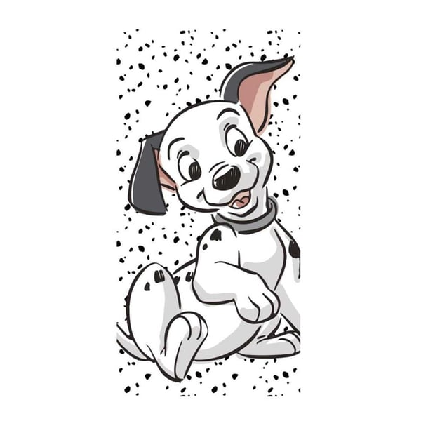 101 dalmatialaista Lucky-rantapyyhe
