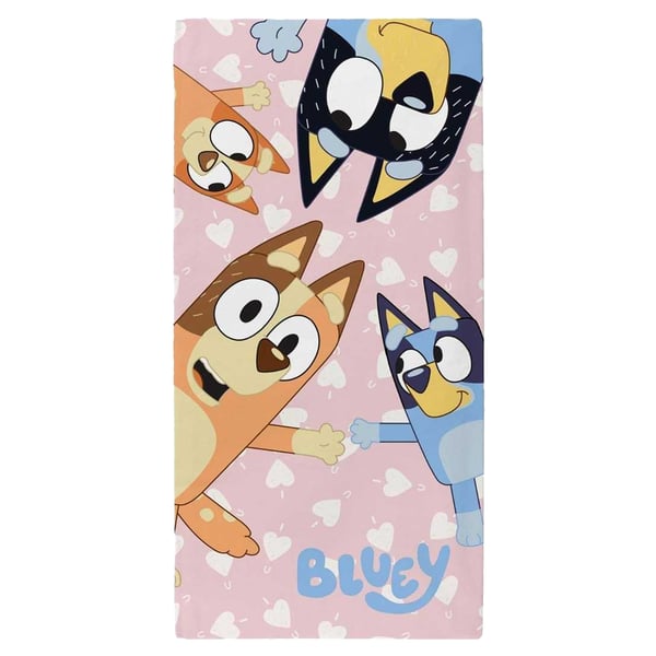 Bluey I Love U Handduk