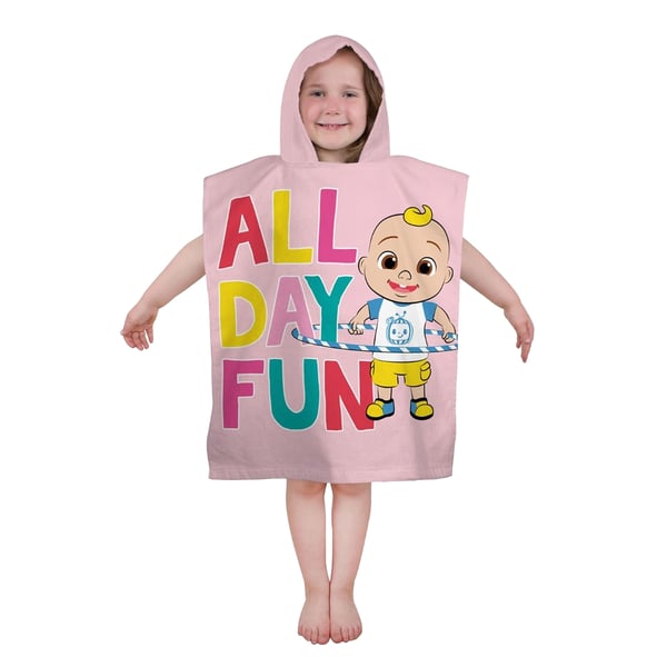 Cocomelon Childrens/Kids Playtime! Hooded Towel