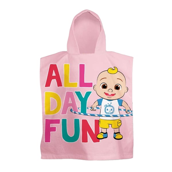 Cocomelon Childrens/Kids Playtime! Hooded Towel