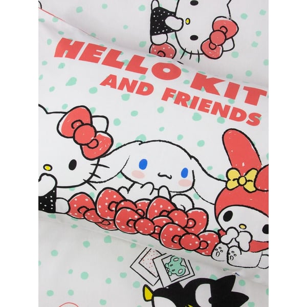 Hello Kitty & Friends harvinainen kahden hengen pussilakanasetti