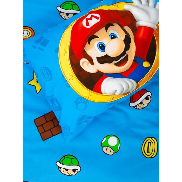 Super Mario Splitter -yhden hengen pussilakanasetti
