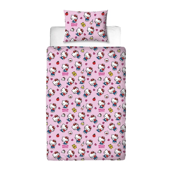 Hello Kitty Hello yhden hengen pussilakanasetti