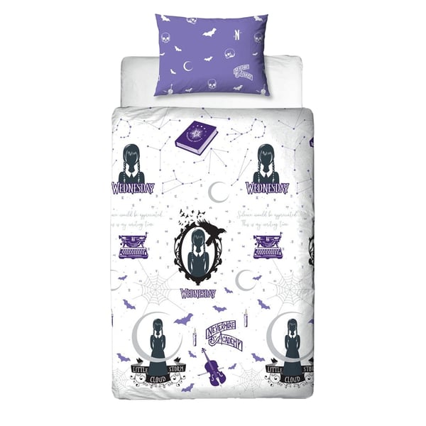Wednesday Destined Single Duvet Cover Set