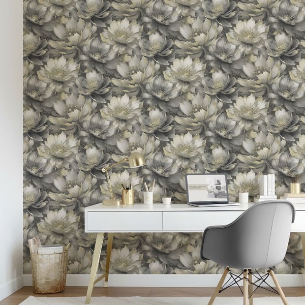 Muriva Aminah Floral Wallpaper