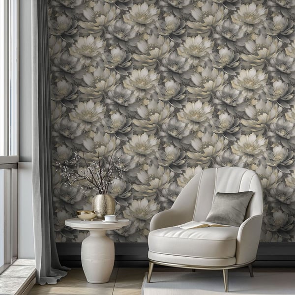 Muriva Aminah Floral Wallpaper