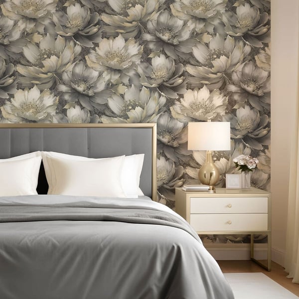 Muriva Aminah Floral Wallpaper