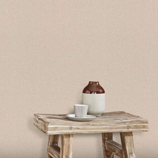Erismann Serenity Linen Effect Lined Vinyl Wallpaper