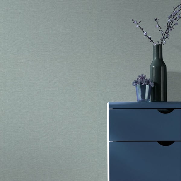 Erismann Serenity Linen Effect Lined Vinyl Wallpaper