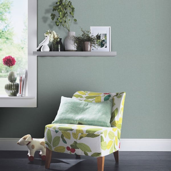 Erismann Serenity Linen Effect Lined Vinyl Wallpaper