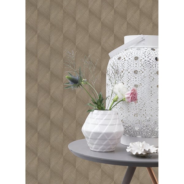 Rasch Tropical House Geometric Textured Vinyl Wallpaper