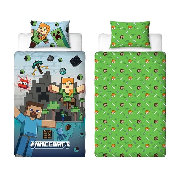 Minecraft Levels Påslakanset