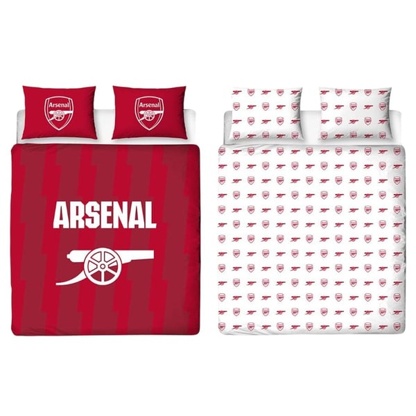 Arsenal FC Crest Duvet Cover Set