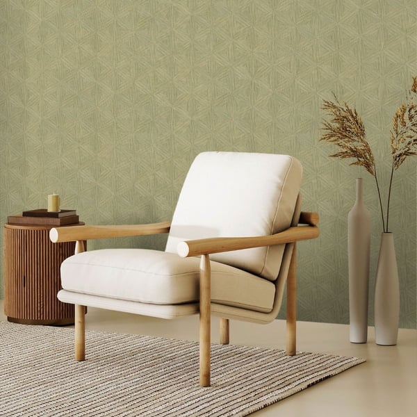 Rasch Boho Geometric Textured Vinyl Wallpaper