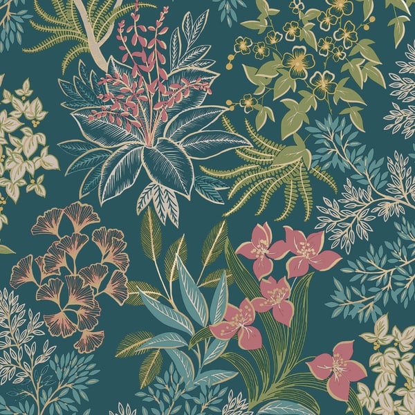 Holden Décor Full Bloom Wallpaper