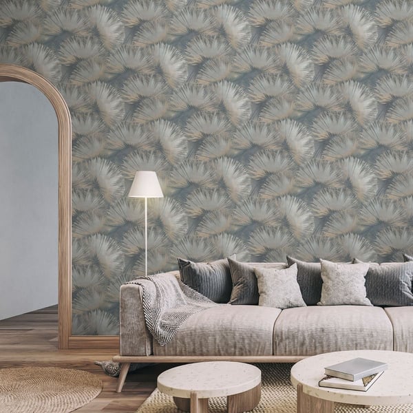 Rasch Opulenza Fan Vinyl Wallpaper