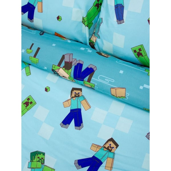 Minecraft Level Up Påslakanset
