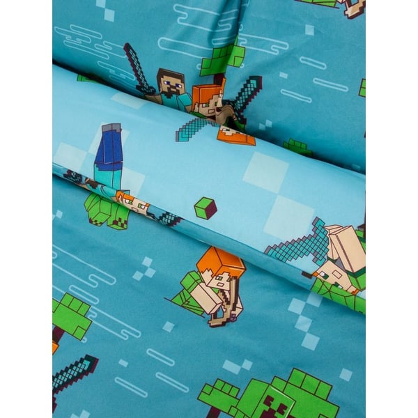 Minecraft Level Up Påslakanset